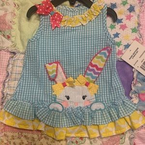 Rare Editions Easter Bunny Capri Set
